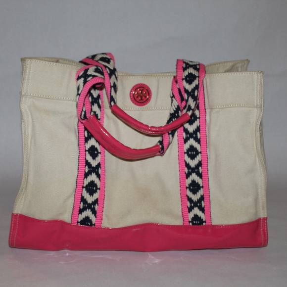 Tory Burch Handbags - Tory Burch Canvas Mini Tote